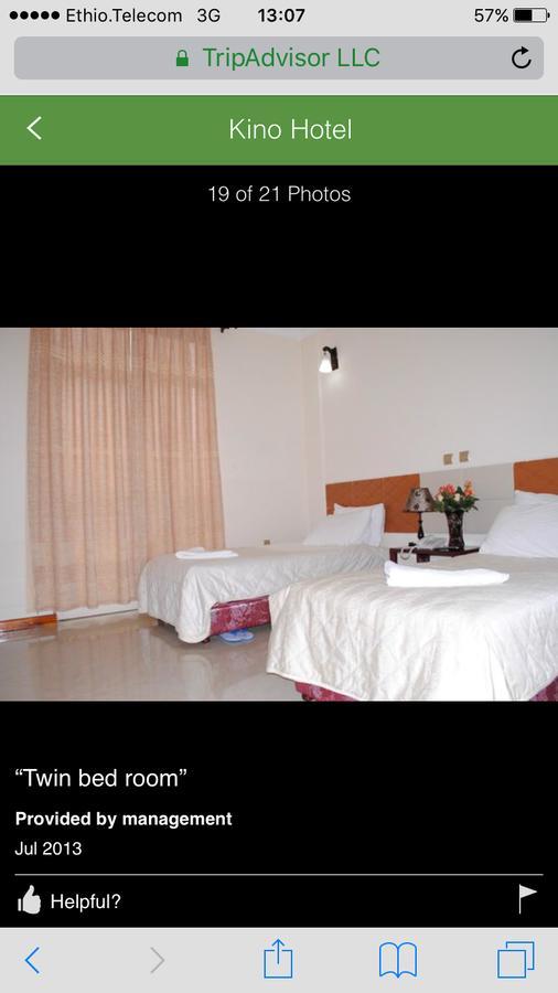 Kino Hotel Gonder ภายนอก รูปภาพ